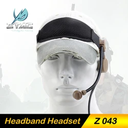 Z-TAC Earphone Element Z Tac ZCOBRA TACTICAL Airsoftsports Tactical Military Hunting Microphone Communication Headphone