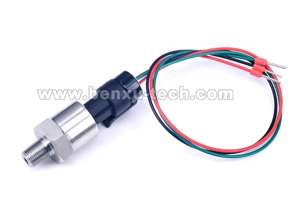 

0.3m/11.8inch cable,5-3000psi/-14.5 to 30psi/10bar Import Ceramic Pressure Sensor Transmitter Transducer