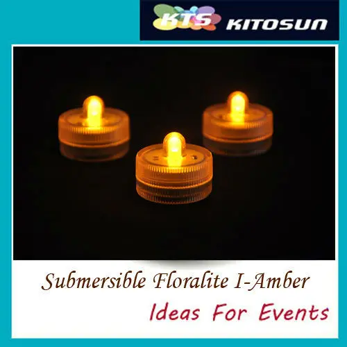 

Tea Party 120pcs/lot Waterproof Underwater Battery Powered Submersible LED Tea Lights Candle wedding favors and gifts