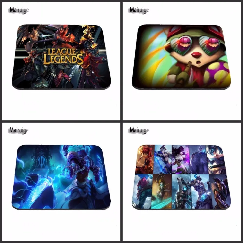 

Mairuige League of Legends Junglers Computer Mouse Pad Mousepads Decorate Your Desk Non-Skid Rubber Pad