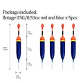 5 piezas de 15g azul