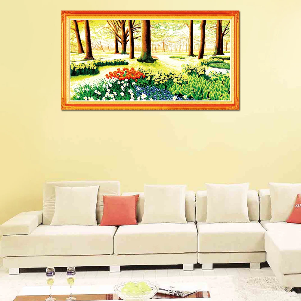 

Наборы для вышивки крестом Joy Sunday, счетные и штампованные, иглы на Обетованной земле, домашний декор, F028, 14CT, 11CT