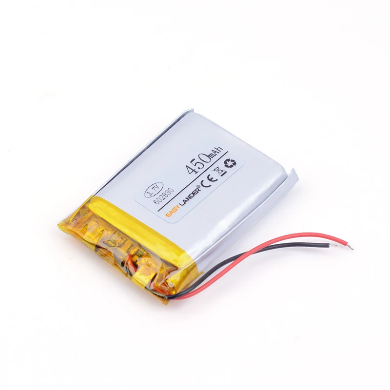 602830 450mAh 3.7V akumulator litowo-jonowy polimerowy do 062830 MP3 MP4 Bluetooth stereo DIY