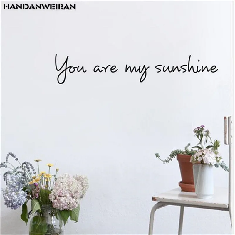 

1PCS Black Simple Keep Smile English Wall Stickers For study Livingroom Nordic style PVC Removable Home Art Decoration 55*10CM