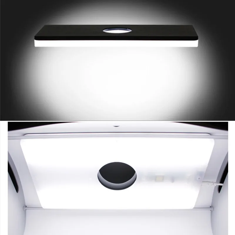 SANOTO Photography Studio Lights Dimming LED Lamp 5500k for Model K40 K50 K60 Softbox Photo Light Box Desktop Photography Tent