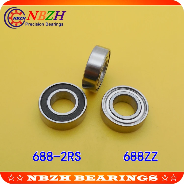 

NBZH bearingNBZH Sale Price SUS440C Stainless Steel Deep Groove Ball Bearings S688ZZ S688-2RS 8*16*5 Mm