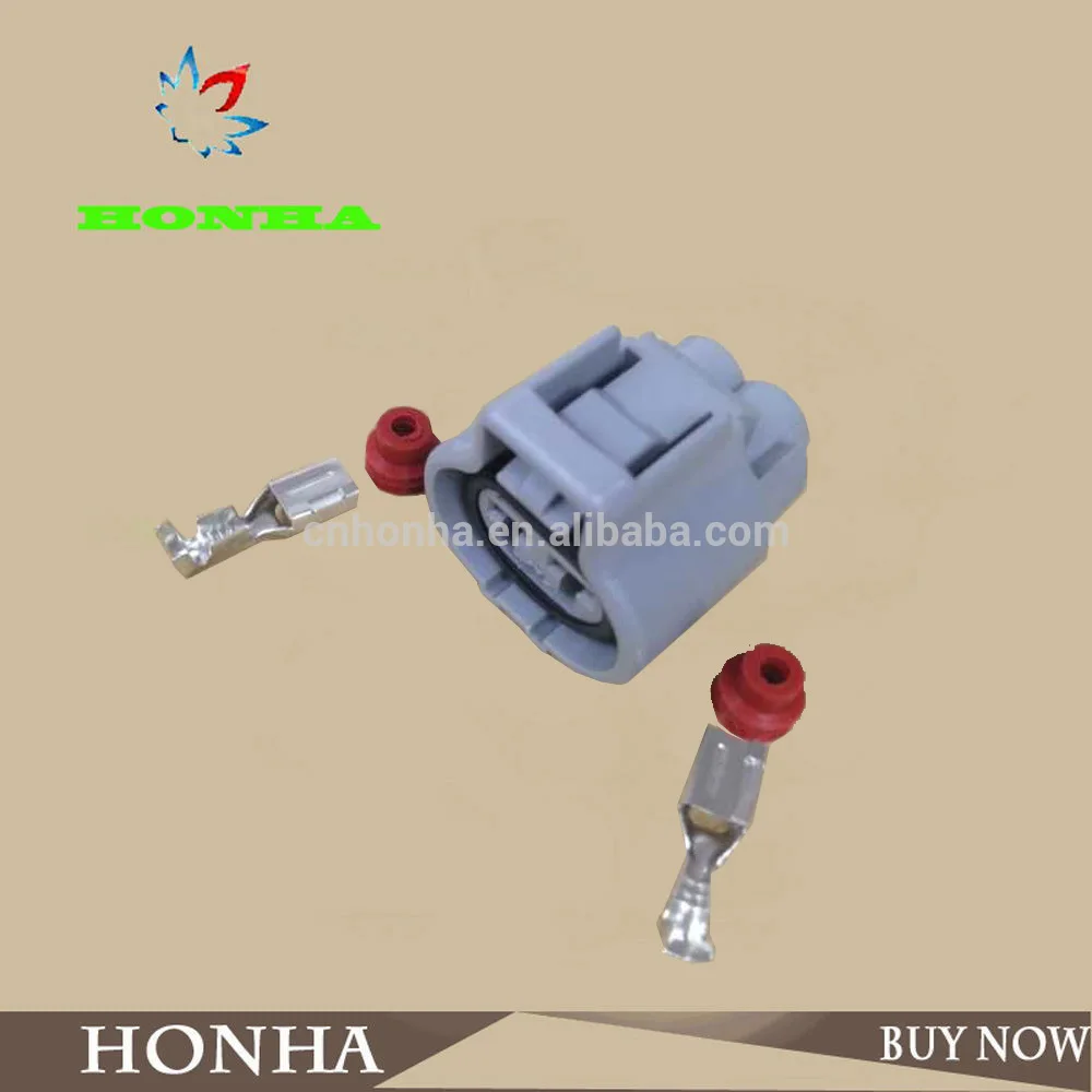 Female 2 Pin/Way Auto Electronic Fan Plug Connector Waterproof For Ford Focus Mazda 3 Haima Primal