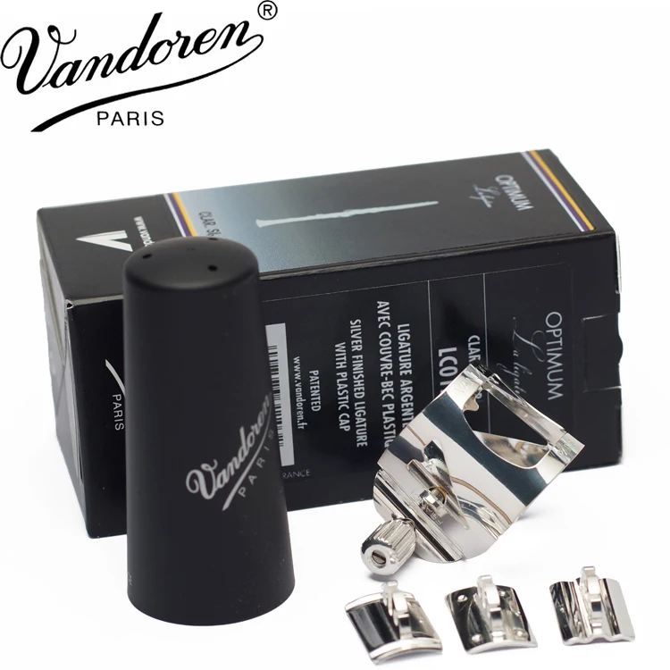 FRANCE Vandoren clarinet Hard rubber bakelite mouthpiece metal clip variable sound card clarinet ligature LC01P