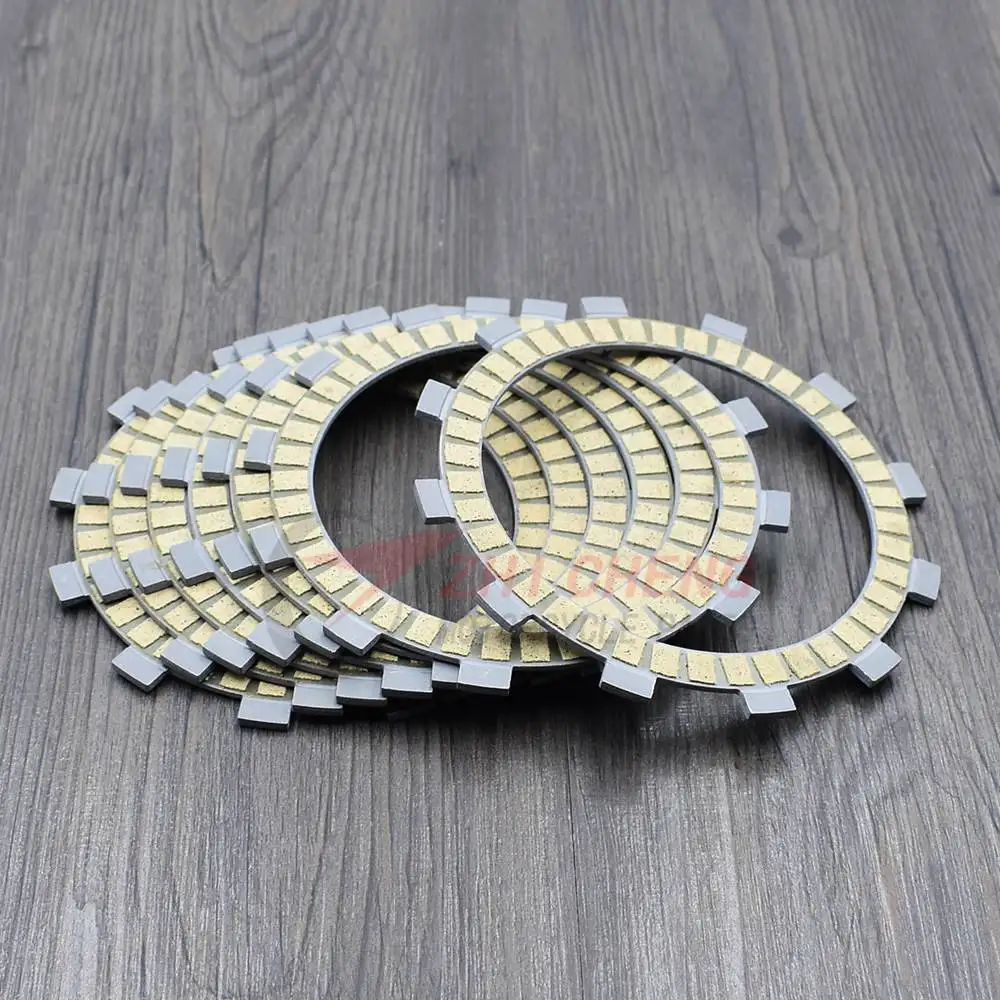 Motorcycle Friction Clutch plates disc For KAWASAKI KLX300 A2 A3 A4 A5 A6 A7 A8 A9 A10 A6F A7F A7FL KLX300R 1997-2007 KLX 300 R