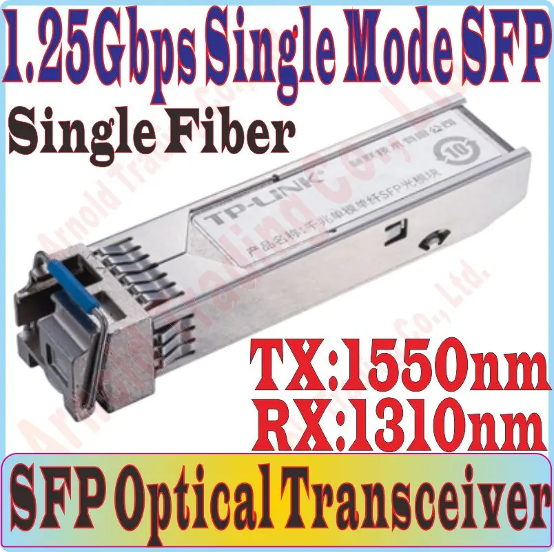 

RX:1310 нм TX:1550 нм, 9/1,25 Мбит/с, одномодовый одноволоконный SFP + оптический модуль, 10-километровый SFP LC коннектор, гигабитная модульная карта