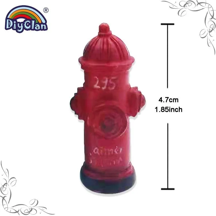 Feuer Hydrant Silikon Kerze Form Fondant Formen Für Handgemachte Kleber Herstellung Polymer Clay Zement Gips Dekoration Handwerk Werkzeuge – Detail 5