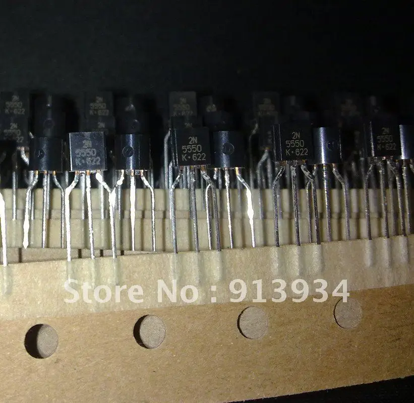 50pieces 2N5550 N5550 FSC TO92 New original