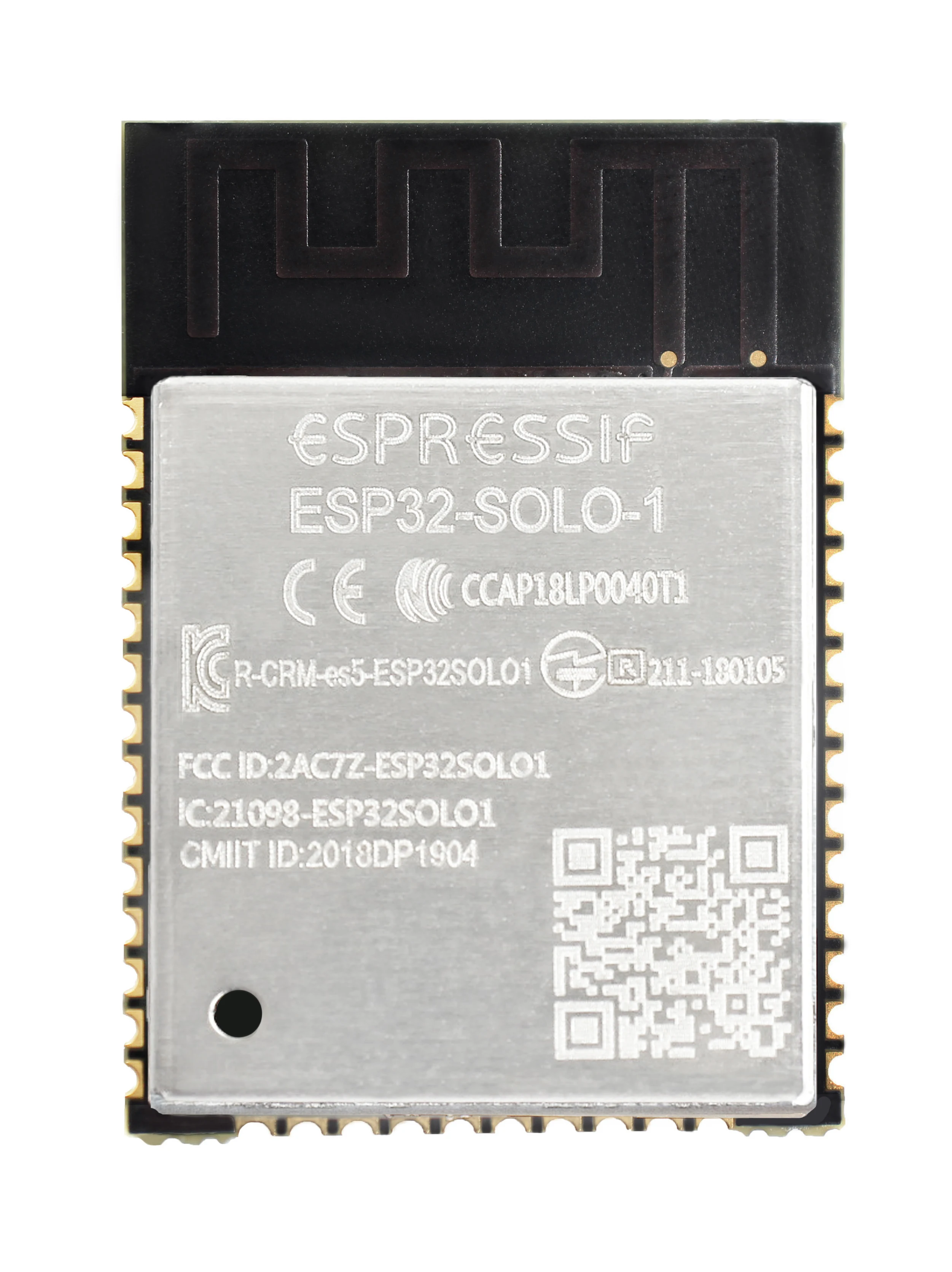 ESP32-SOLO-1 2MB Mononuclear Wi-Fi & BT/BLE SMD WiFi and BT MCU Module