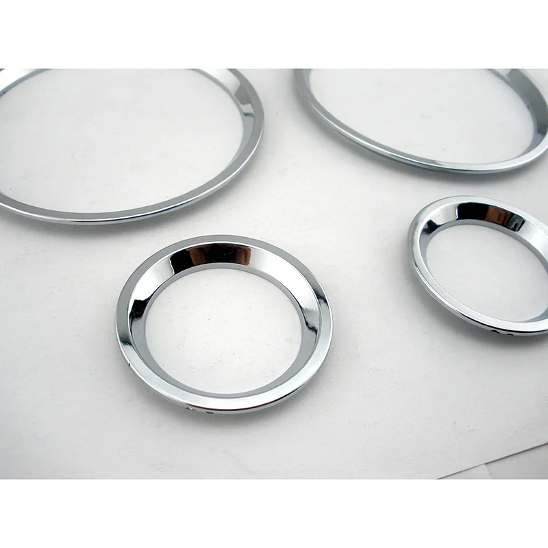 Plastic ABS Chrome Gauge Dial Dash Cluster Rings Dashboard set For Vauxhall OPEL ASTRA G 98-2005