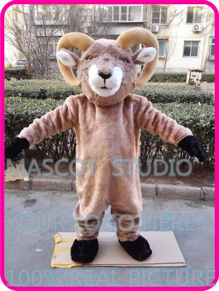 

mascot bighorn ram goat costume custom cartoon character cosplay fancy dress mascotte theme