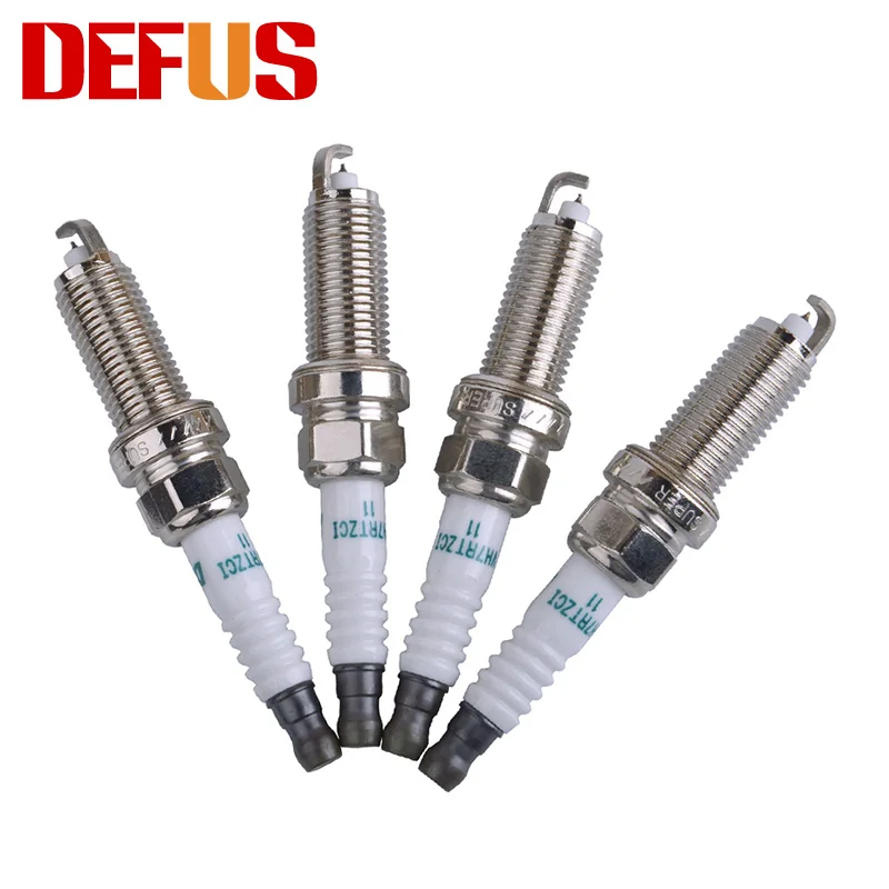 4X Spark Plugs VH7RTZCI for Toyota CT200h Corolla Matrix Prius Scion iQ xD Lexus Nissan 90919-01253 Iridium Power Plug SC20HR11