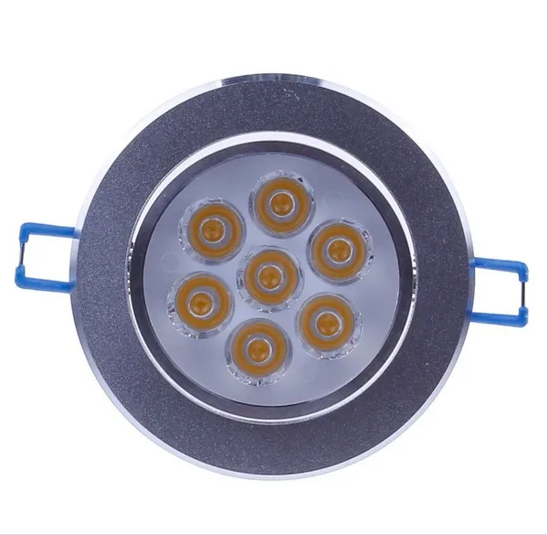 

7w led down light for home 85-265v 630lm led downlight 7w Spot light Led Fixture lamp for ceiling warm white & white