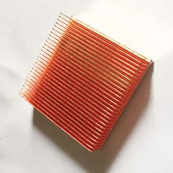 Free Ship 2pcs Copper Cooling Heatsink Instrument Platform Chip Radiator 40*40*11mm Copper Heat Sink for Electronics PCB Board