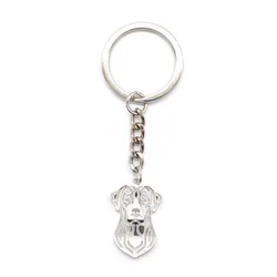 Lovers Labrador Retriever Key Chains Hot Sale Jewelry Pet Dog Key Chains