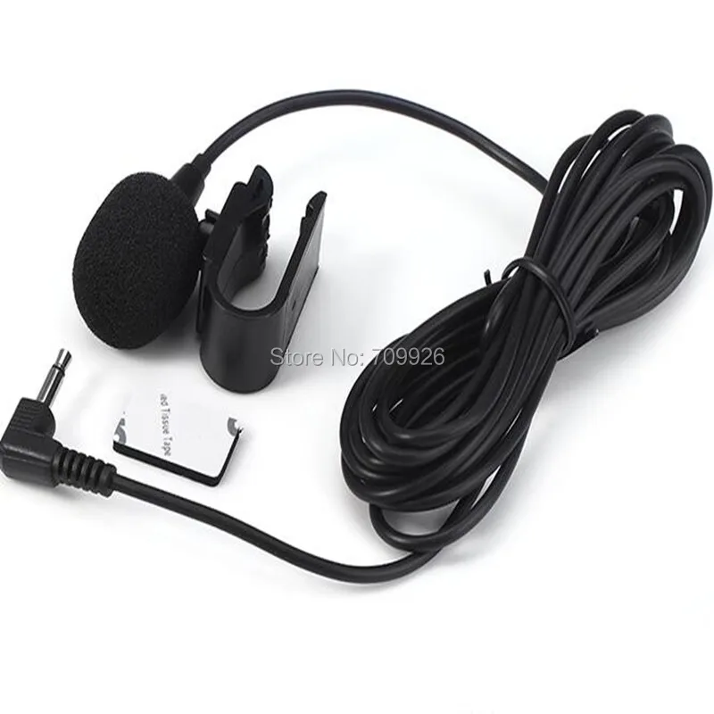 2.5mm Microphone For Car Vehicle Stereo Radio GPS DVD Bluetooth Enabled Head Unit