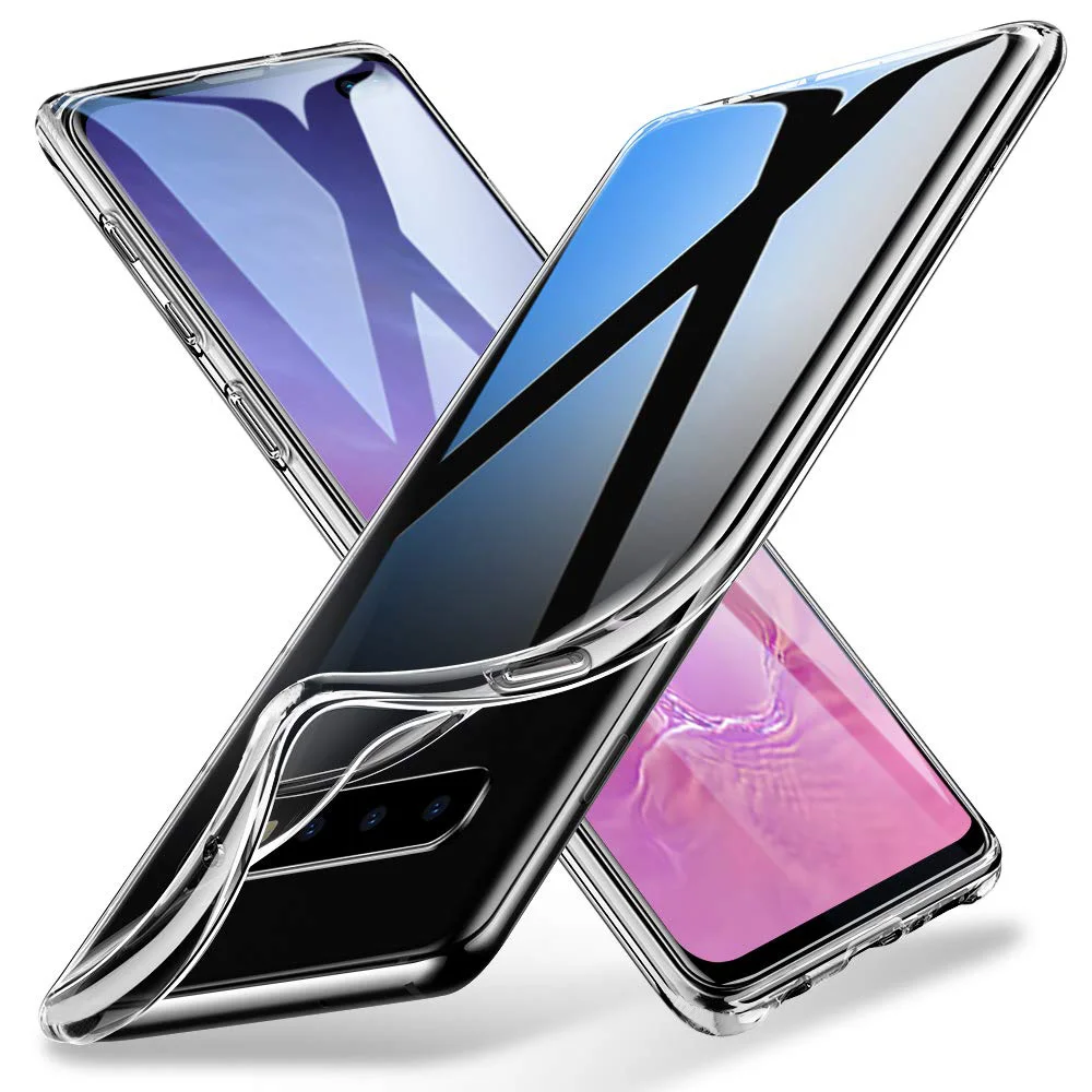 S10 + Trong Suốt Mềm TPU Cho Samsung Galaxy S10 Plus Ốp Lưng Điện Thoại Ốp Lưng Silicon Dành Cho Samsung Galaxy Samsung Galaxy S10 S10E ốp Lưng Trong Suốt