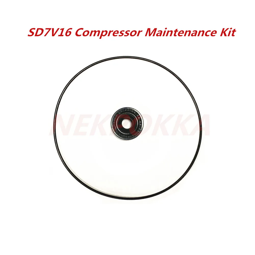 

SD7V16 compressor Compressor Maintenance Kit,SD7V16 compressor O-ring with Oil seal.Compressor repair kit