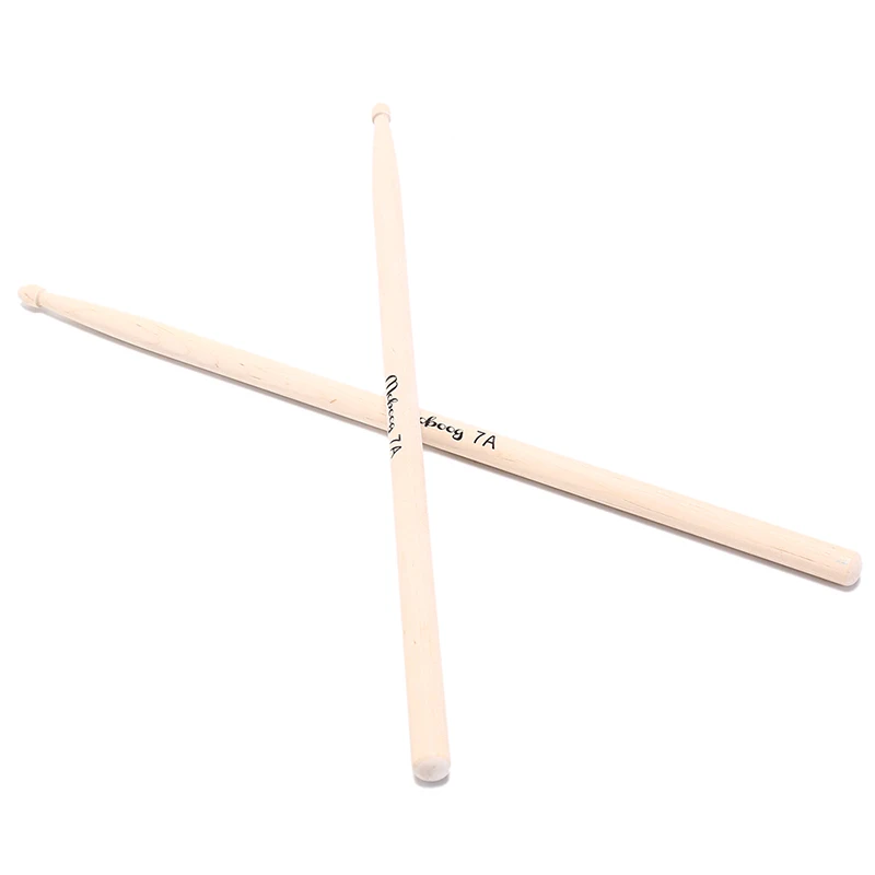 One Pair Professional Drum Sticks High Quality Wood Drumsticks 7A Musical Instruments Drum Sticks