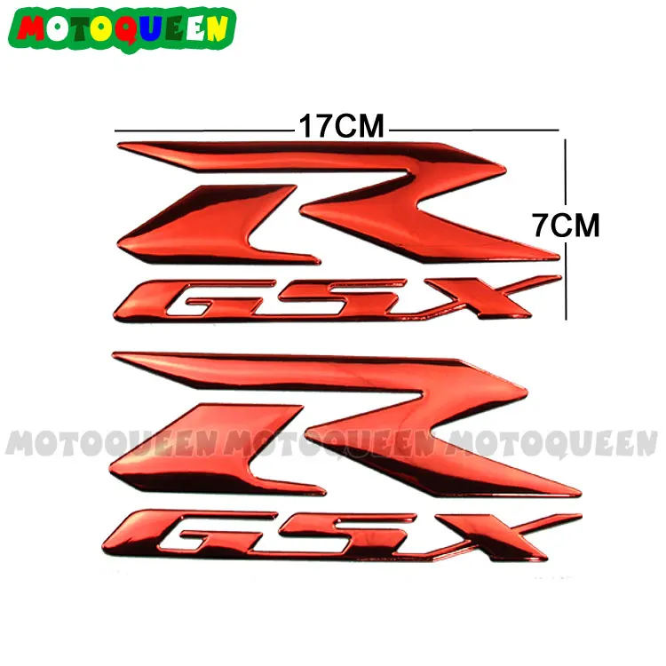 3D Motorcycle decoration decals  logo Stickers Badge Emblem For  GSX 250 400 600 750 1000 1300 K1 K2 K3 K4 K5 K6 K7 K8 K9