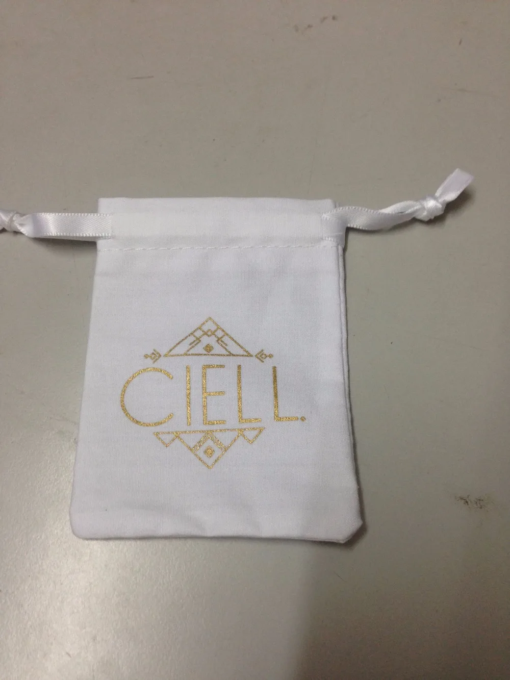 

500pcs high quality small jewelry pouches cotton drawstring bags jewelry bags wholesale, without printing, DHL shipping include