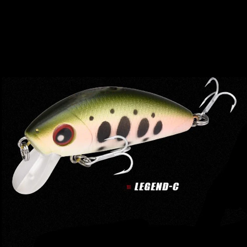 1pcs 45mm 4.1g Mini Minnow Hard Bait Fishing Bait Aritificial  Japan Hard Bait Bait Trout Bass Carp Fishing