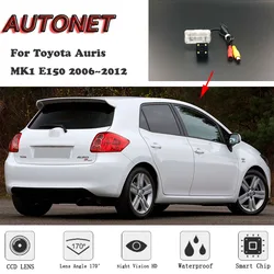 AUTONET HD Night Vision Backup Rear View camera For Toyota Auris MK1 E150 2006~2012 CCD/license plate Camera