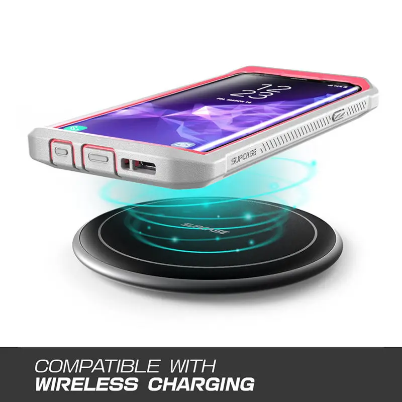 SUPCASE For Samsung S9 Case UB Pro Full-Body Rugged Holster Cover with Built-in Screen Protector Case For Samsung Galaxy S9