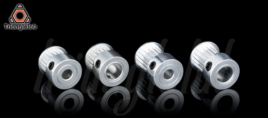 Trianglelab 9mm 20 Zähne Aluminium Zahnriemenscheibe 9mm P5MM P8mm für 6mm Synchronriemen Rad Kettenrad – Detail 1