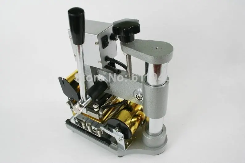 Foil Stamping Machine Foil Bronzing Machine PVC CARD Printing Machine +1 Free Foil Paper 110/220V