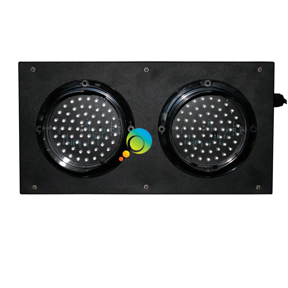 DC24V parking lots mini red green LED traffic signal light customized 125mm diameter traffic signal