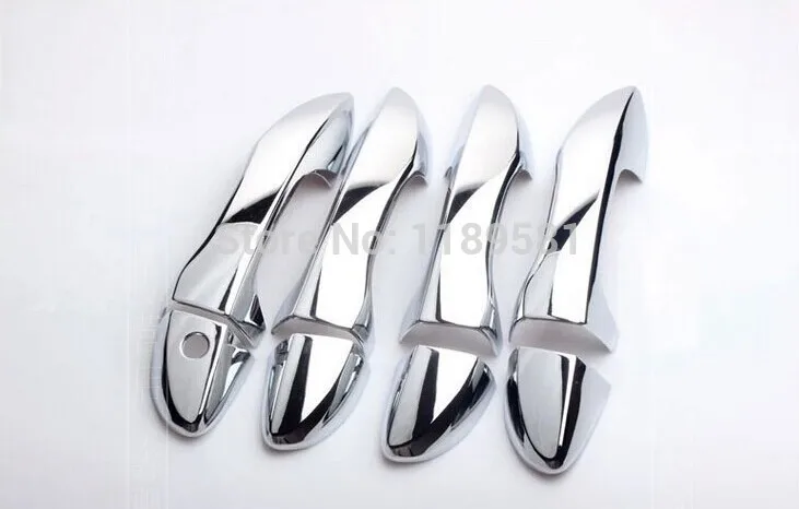 

Для Toyota Corolla 2014 2015 2016, ABS хромированная дверная ручка, накладка, автомобильные аксессуары, наклейки W4