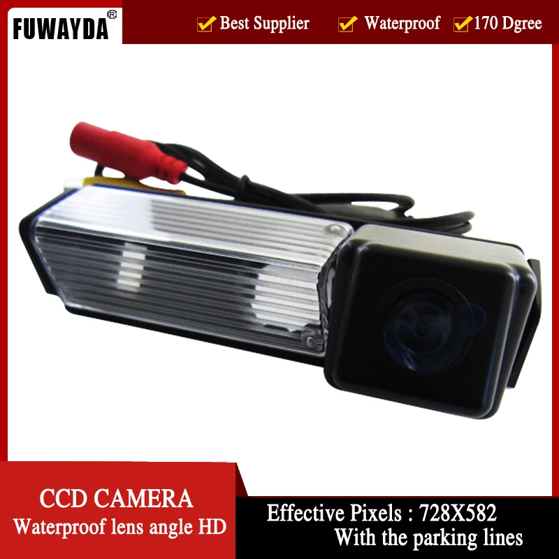 FUWAYDA Color Car Rear View Camera for Mitsubishi  Challenger Grandis Nativa Pajero Sport,4.3 Inch Rear view Mirror Monitor