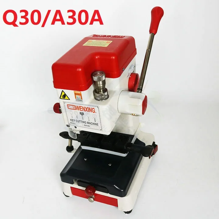 

Wenxing Q30 Q30A 120W 220V Multi-function Automatic Vertical Key Duplicator 12V Car Charger Key Cutting Machine UpgradeFrom 333L