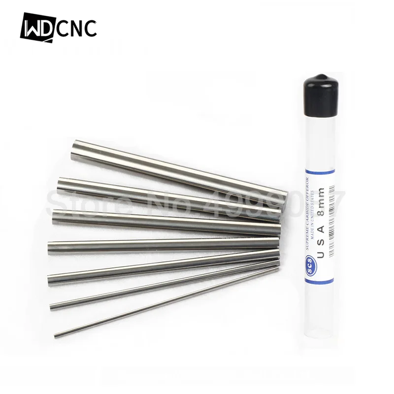 8-16mm Tungsten carbide Rod  HRC55 Tensile Without coolant holes Tungsten Solid Carbide Bar Round rod