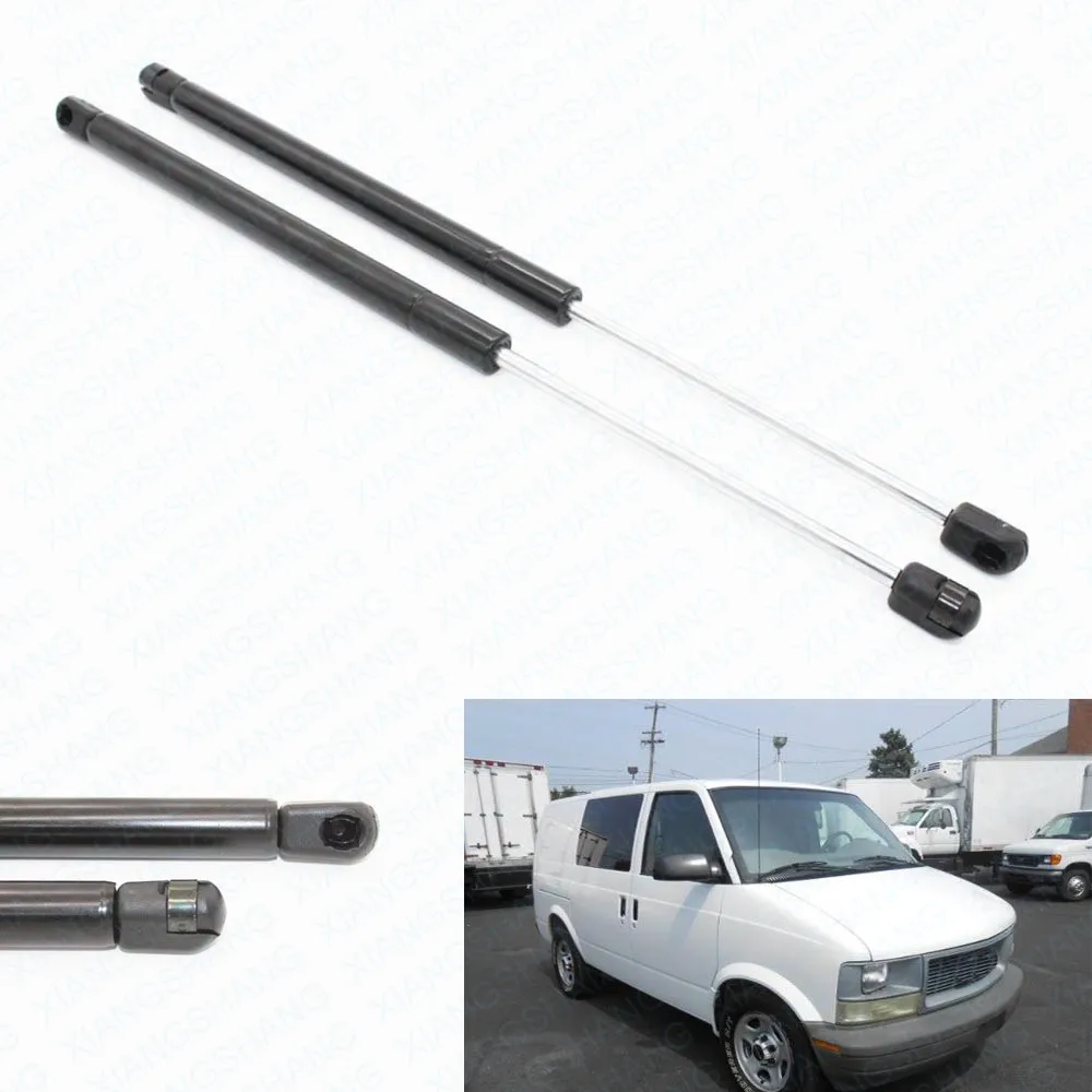 2pcs Rear Window Auto Gas Spring Lift Supports Fits for  Chevrolet Astro & for GMC Safari 2001-2005 21.93 inch Damper Cargo Van