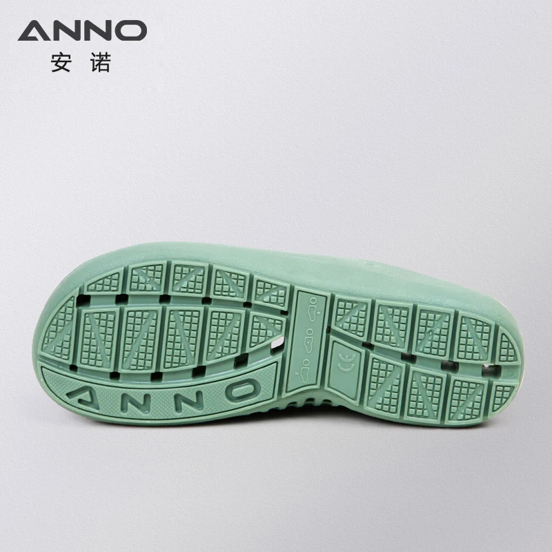 ANNO Wearable Foot Wear Doctor Nursing Shoes Dental Hospital Clog Slipper Clean Room Work Shoes With Strap TPE