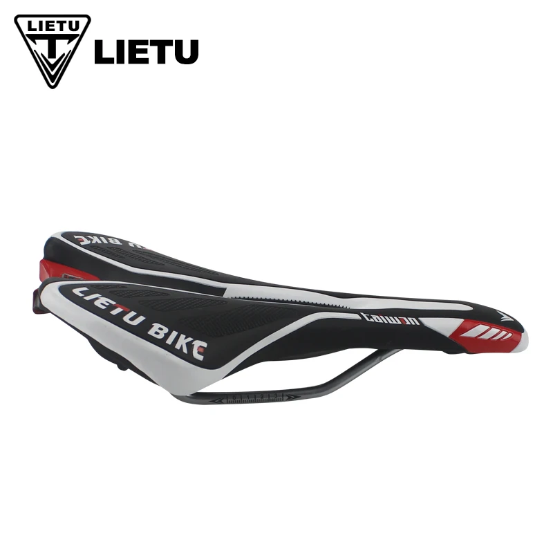 LIETU-Hollow Design Bicycle Saddle, Skidproof Bike Saddle, Seat Cushion, Bicycle Parts, MTB, Road Bike, Cycling, New