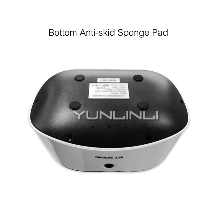 المنزلية بالموجات فوق الصوتية الأنظف نظارات/ووتش/كاذبة الأسنان/المجوهرات بالموجات فوق الصوتية آلة التنظيف البسيطة بالموجات فوق الصوتية غسل وحدة GT-F1