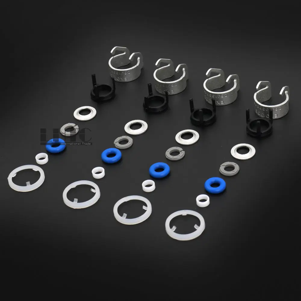 100% Brand New 4 Set Fuel Injectors O-Ring Seals Repair Kit Bos ch For V W GLI G TI Tiguan Passat CC AUDI A3 A4 A5 2.0T