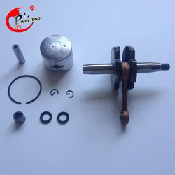 FVITEU 34mm 36mm 26cc 29cc piston set Piston Ring Pin Washer Bearing crankshaft assembly for Gasoline zenoah engine CY