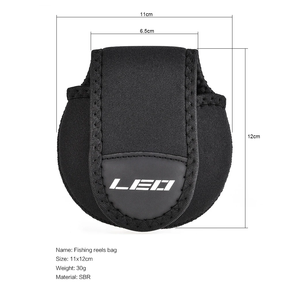 Bolsa para carrete giratorio negra de protección blanda - imagen 4