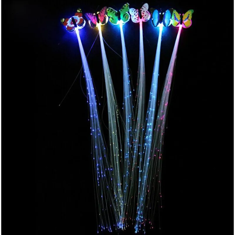 Butterfly Light Braid  Braid of Noctilucent Hair  Luminescent Toys  Children's Toys and Prom Props  A Gift for a Girlfriend