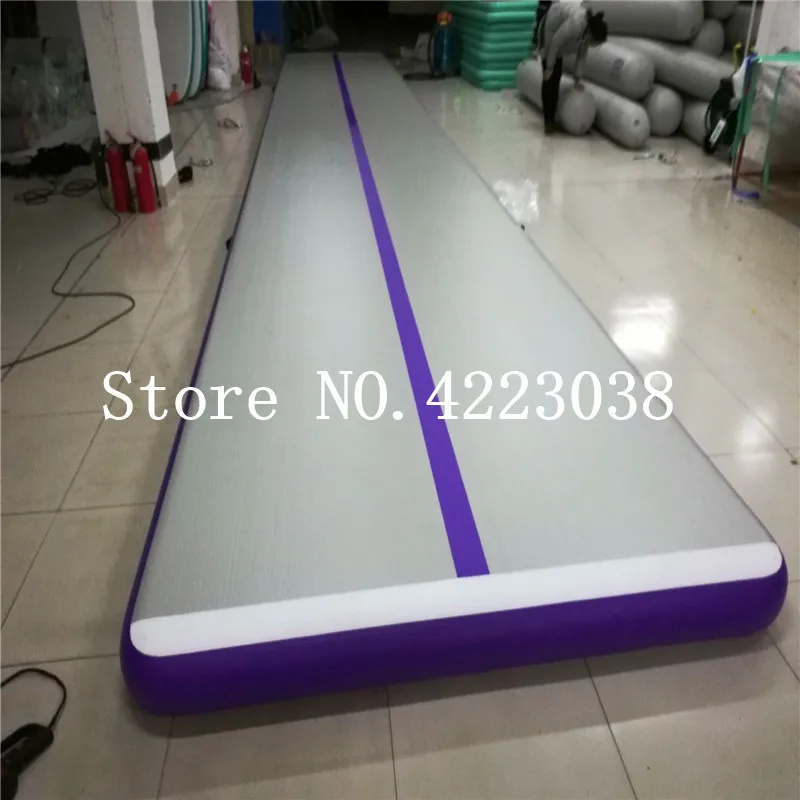 Free Shipping 10*2*0.2m Used Commercial Inflatable Gym Mat Tumble AirTrack Gymnastics Mat Inflatable Air Track For Sale