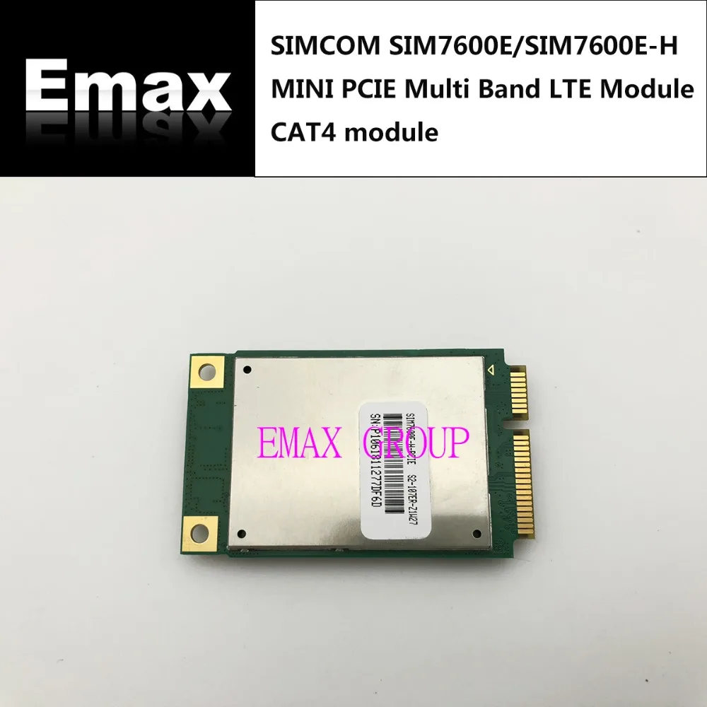 5pcs SIMCOM SIM7600E-H Mini pci-e  not SIM7600E  B38/B40/B41/B1/B3/B5/B7/B8/B20 Cat4  LTE-TDD/LTE-FDD/HSPA+  100% New&Original