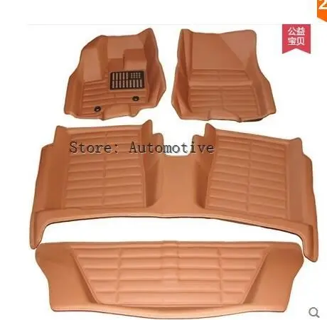

Good & Free shipping! Special for Ford Explorer 7seats 2014-2008 non-slip durable leather carpets for Explorer 2013